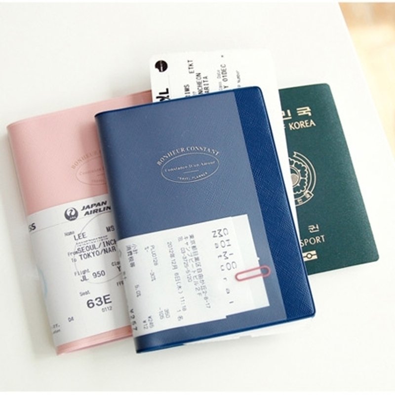 Dessin x Iconic-A6环游世界计画本-深蓝,ICO98418 - 笔记本/手帐 - 纸 蓝色