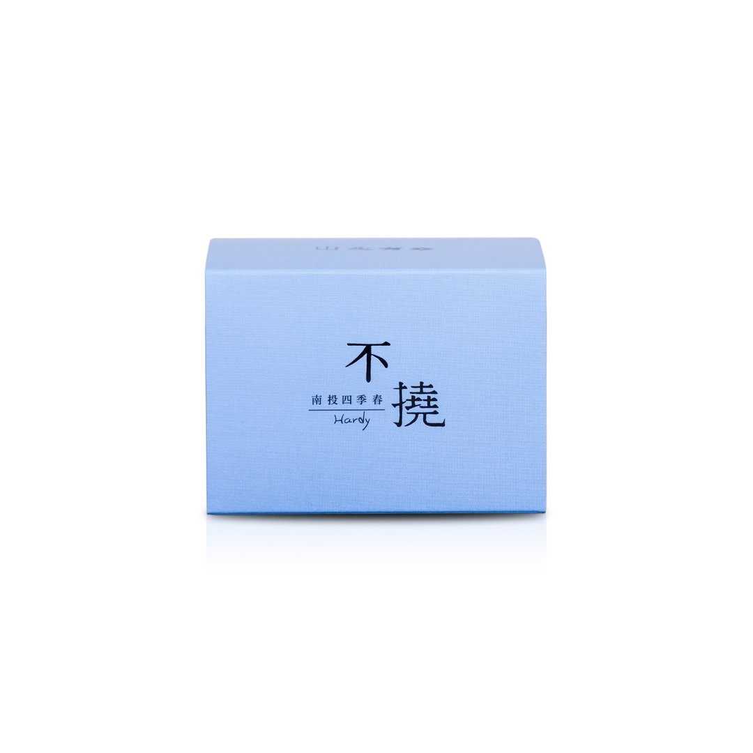 【山生有幸 不挠四季春】台湾原片立体茶包 盒装系列 - 茶 - 植物．花 蓝色