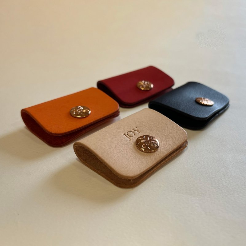 【 一组2个 】Reader 皮革集线器  雪花系列 /电线收纳/植鞣革 - 卷线器/电线收纳 - 真皮 多色