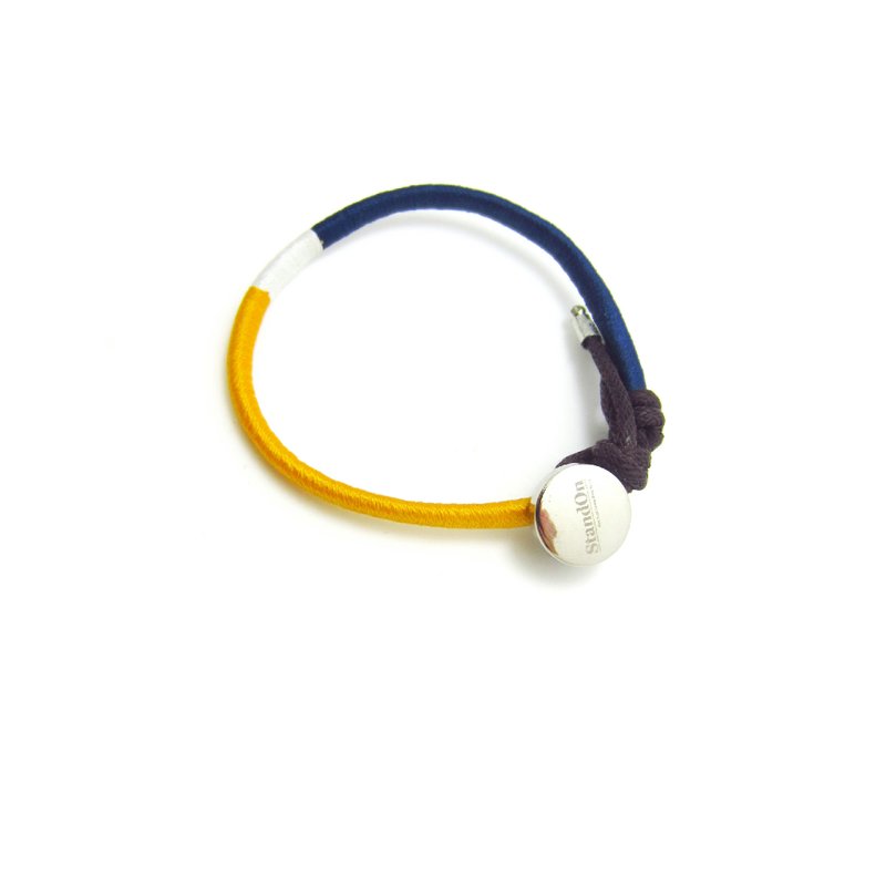 • StandOn • 热带海军风特制手环 x Blend Bracelet - 手链/手环 - 其他材质 橘色