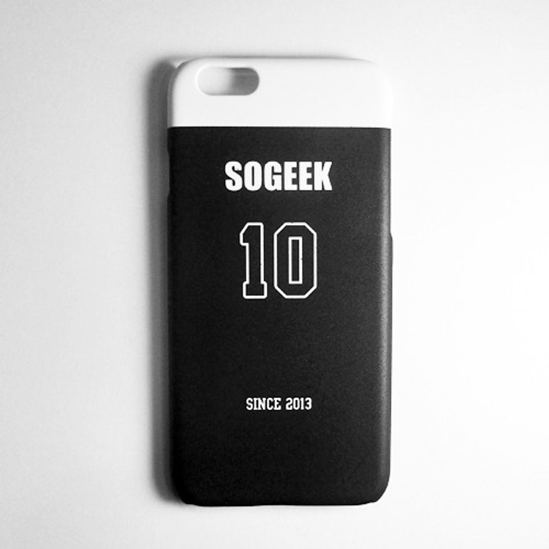 SO GEEK 手机壳设计品牌 THE JERSEY GEEK 球衣背号定制款 045 - 手机壳/手机套 - 塑料 黑色
