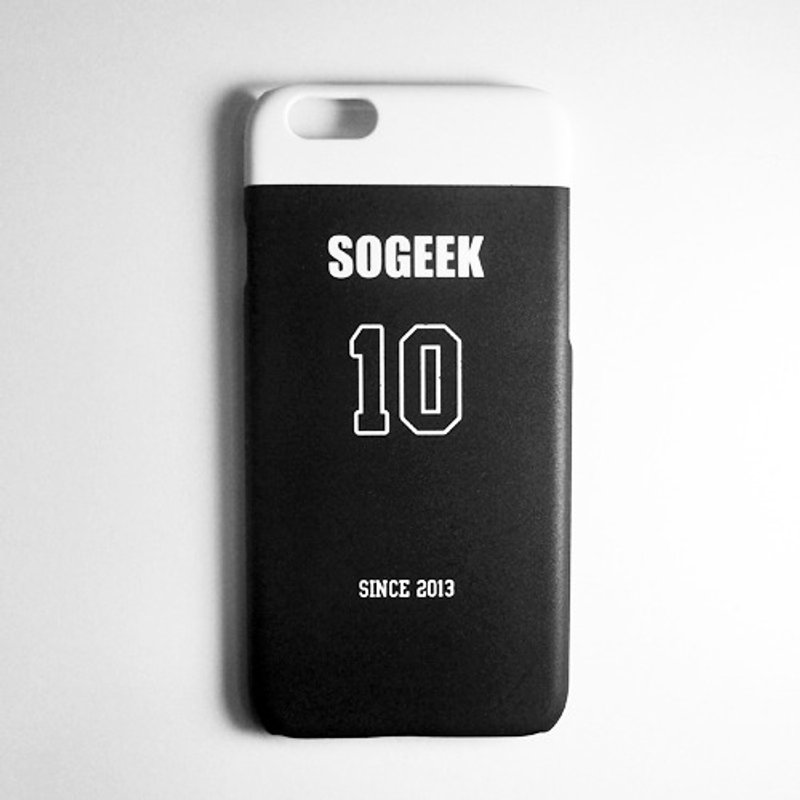 SO GEEK 手机壳设计品牌 THE JERSEY GEEK 球衣背号定制款 045 - 手机壳/手机套 - 塑料 黑色