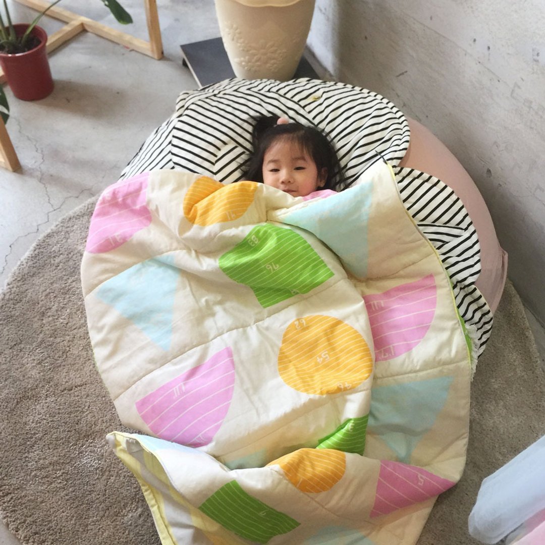 CLARECHEN 好人缘幼童量尺被_幼稚园午睡被首选_惜福品 Sale - 婴儿床上用品 - 棉 灰色