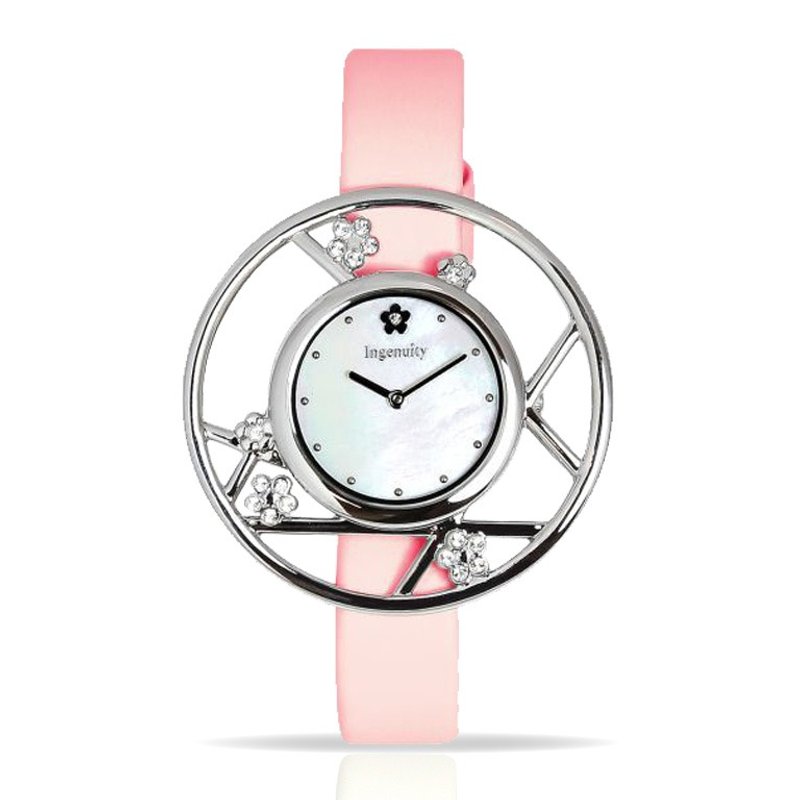 梅花典雅腕表 水嫩粉─Ingenuity匠心集 - 女表 - 其他金属 