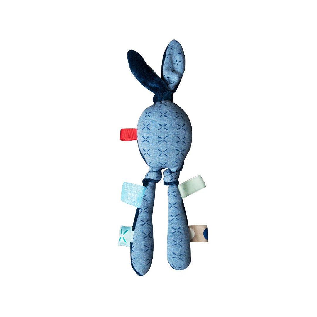 荷兰Snoozebaby 蟹老板布标安抚玩偶-Juno 青瓷蓝/单一尺寸 - 玩具/玩偶 - 棉 蓝色
