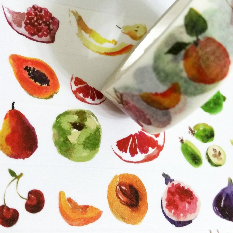 纸胶带 水果什锦 - 纸胶带 - 纸 