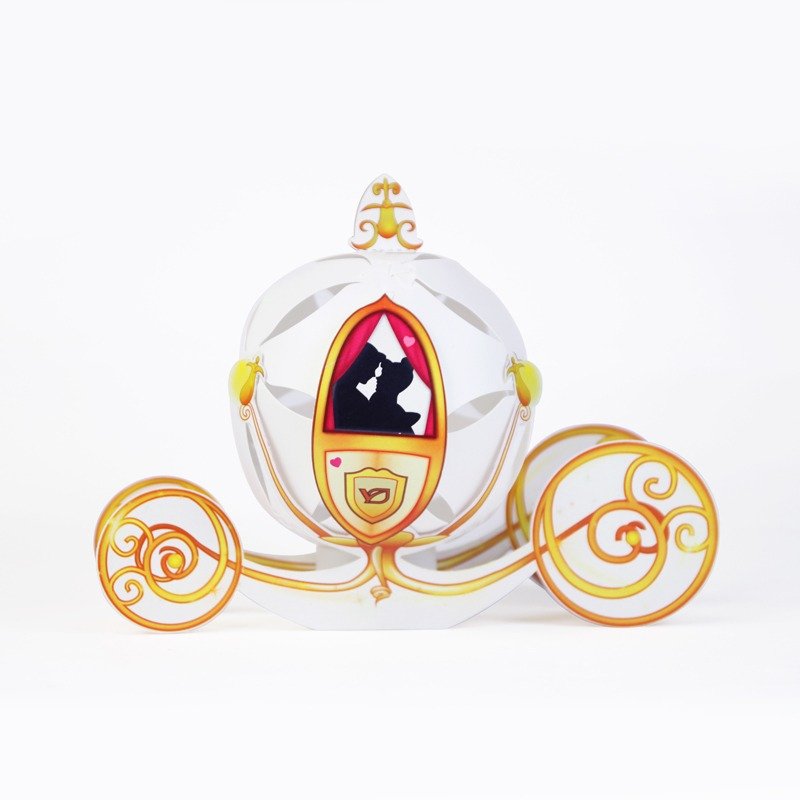 Geway｜拥瓣灯饰_浪漫系列小夜灯_南瓜马车_DIY_教学_圣诞节_交换礼物_生日_毕业_情人_送礼 - 其他 - 塑料 白色