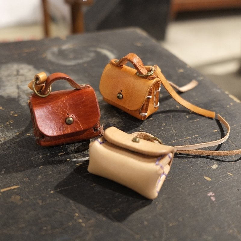 小书包 - 琥珀 - 其他 - 真皮 金色