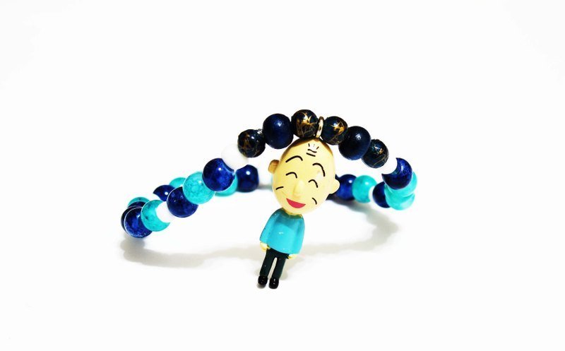 【Wahr】慈祥友藏手环 - 手链/手环 - 其他材质 蓝色