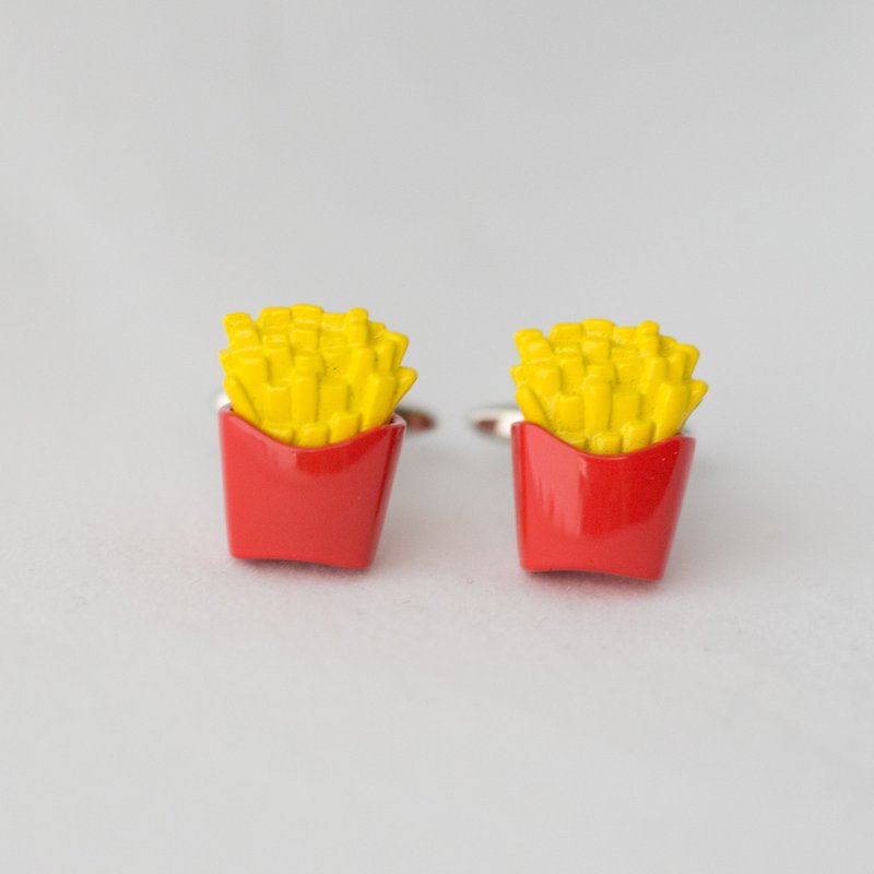 薯条 袖扣 CHIPS CUFFLINK - 袖扣 - 其他金属 