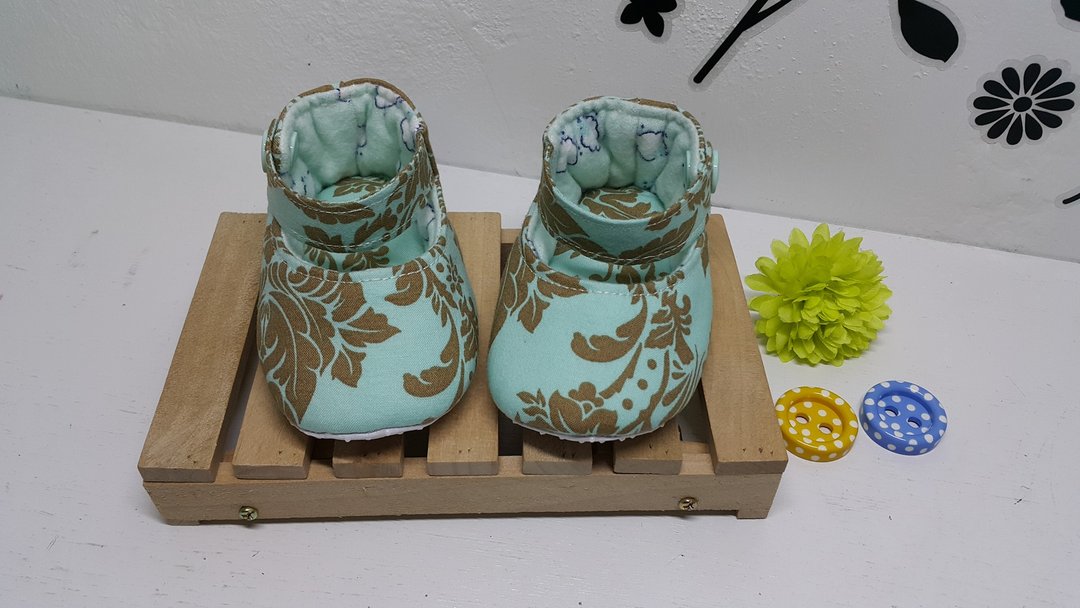 免子在那里宝宝鞋 手工鞋（现货11CM） - 童装鞋 - 其他材质 绿色