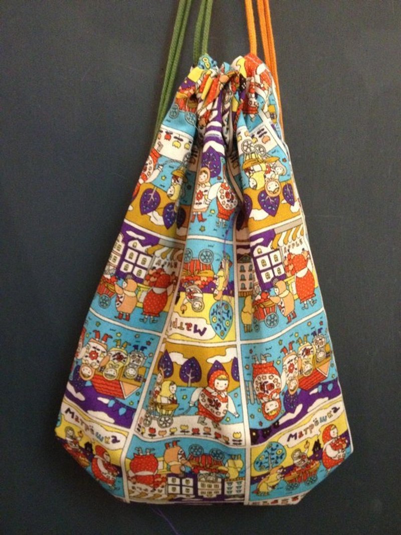 RABBIT LULU 束口袋 束口包 后背包。俄罗斯娃娃 - 其他 - 其他材质 