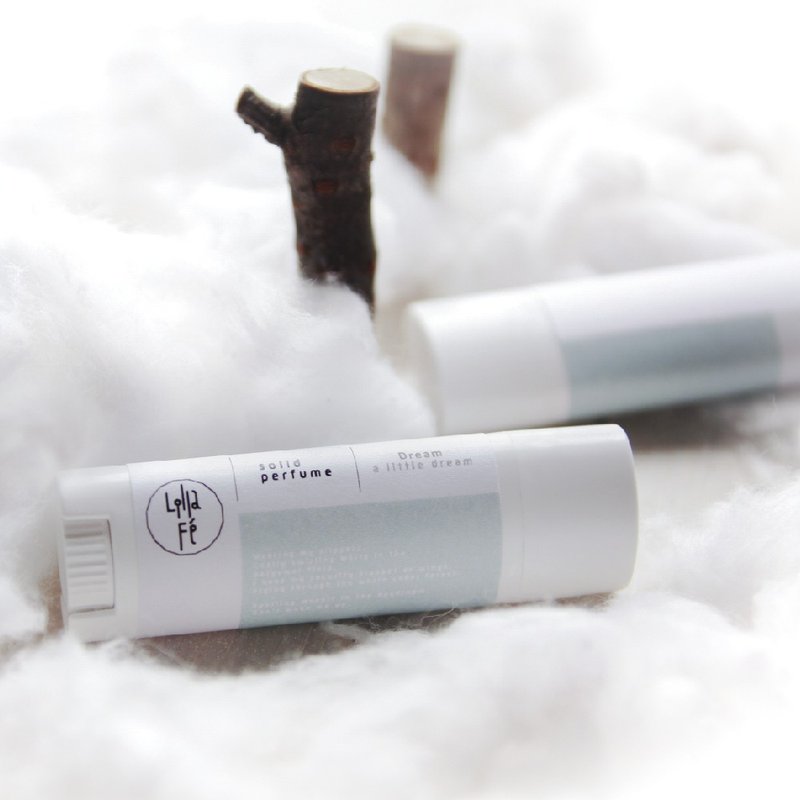 香水膏 【 白日梦 Dream a little dream 】Solid perfume - 香水/香膏 - 其他材质 白色