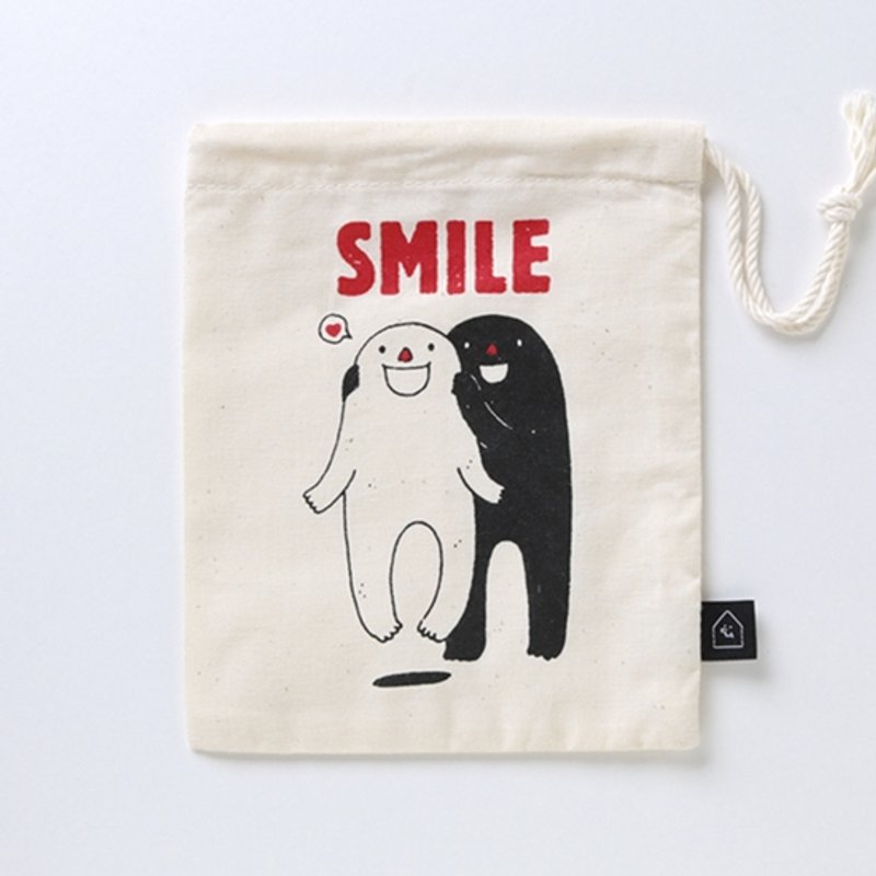 笑一个 ～小形收纳袋 - 化妆包/杂物包 - 其他材质 