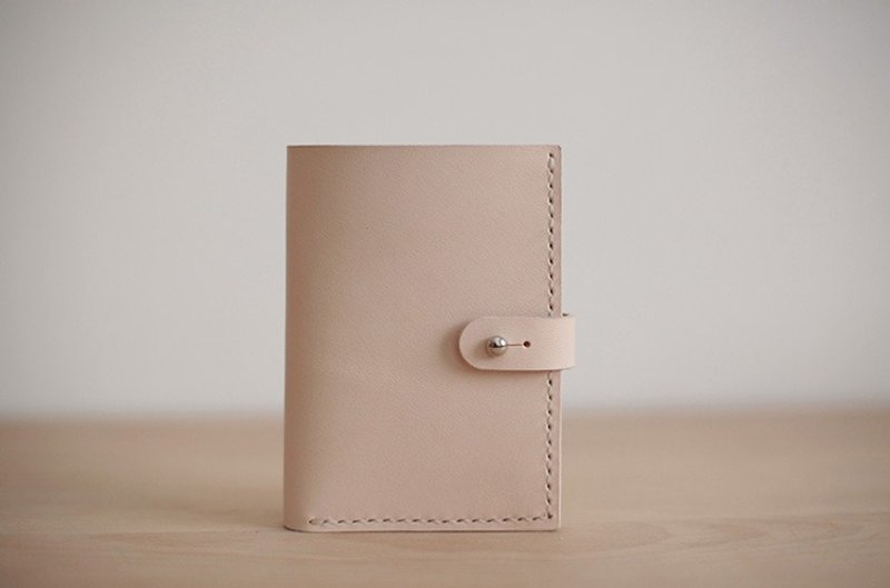 joydivision vintage 纯手工 牛皮 竖版 带扣 植鞣短 钱包 - 皮夹/钱包 - 其他材质 咖啡色