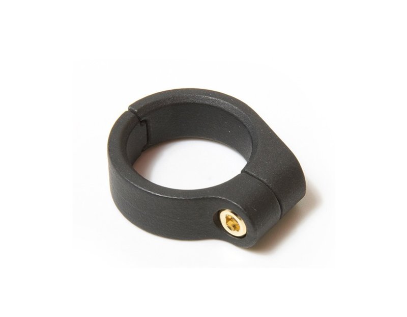 Drilling Lab - CLAMP不锈钢戒 Type A (黑色) - 戒指 - 其他金属 黑色