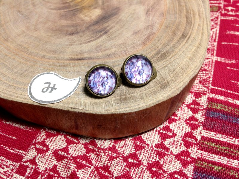 【 耳环 】麻生主播的秘密 - 耳环/耳夹 - 其他金属 粉红色