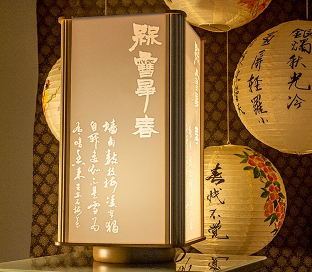【纪念日礼物】旋转艺术灯箱│三层灯箱 - 画框/相框 - 木头 咖啡色