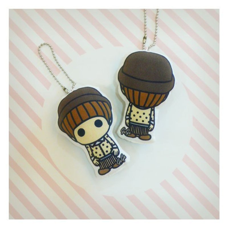 双面好朋友娃/吊饰。((mo)) 学院系女孩 - 吊饰 - 其他材质 金色