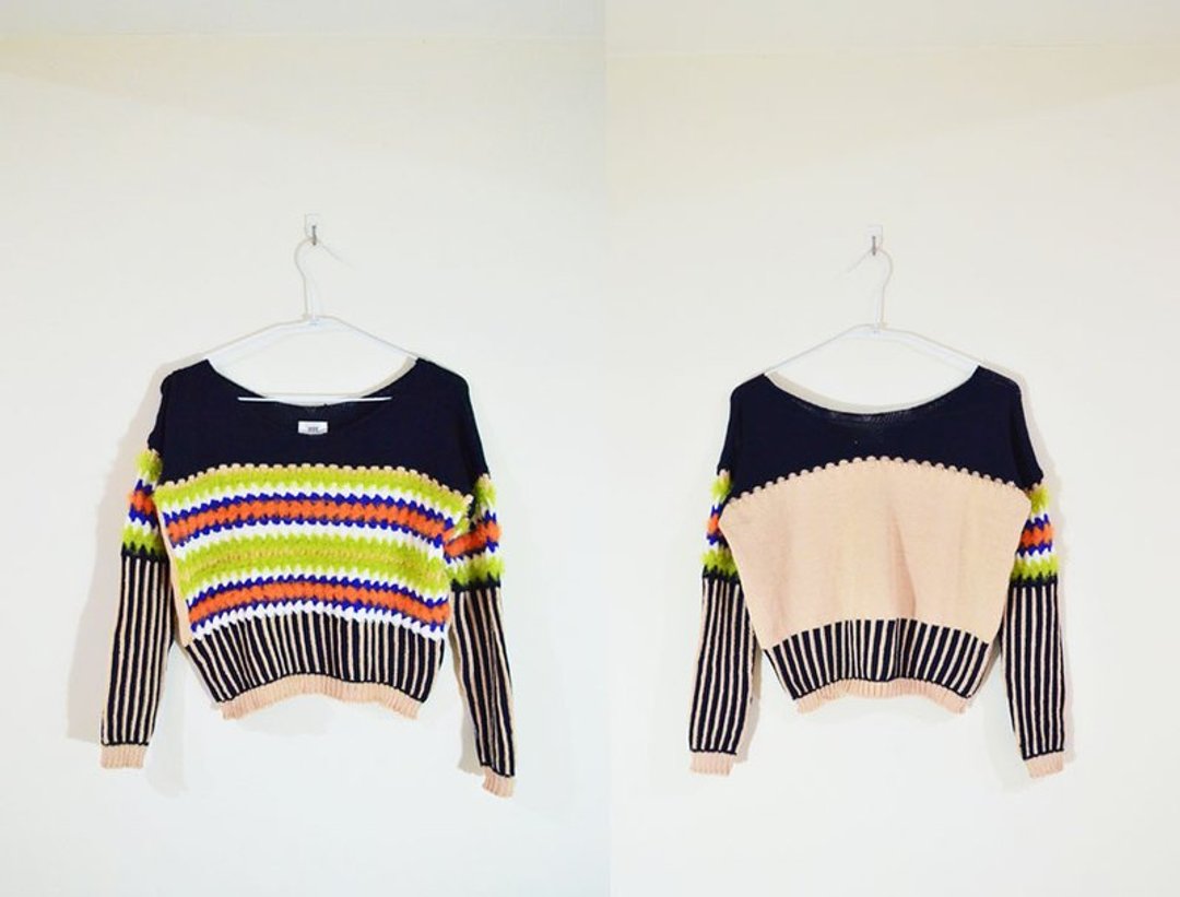 Sold out :  mnr. #1301 春天我的调色盘/ 手作限量毛衣 - 女装针织衫/毛衣 - 其他材质 多色