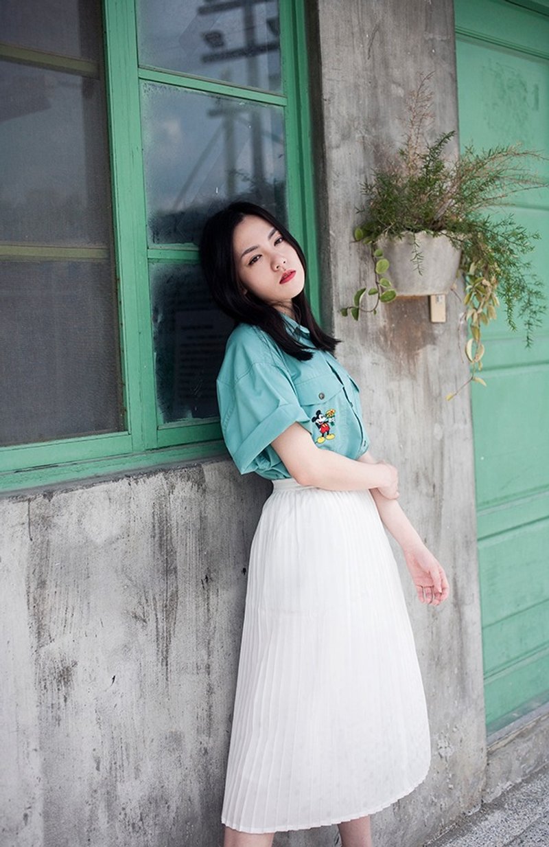 古着 Vintage 长裙 - 裙子 - 其他材质 白色