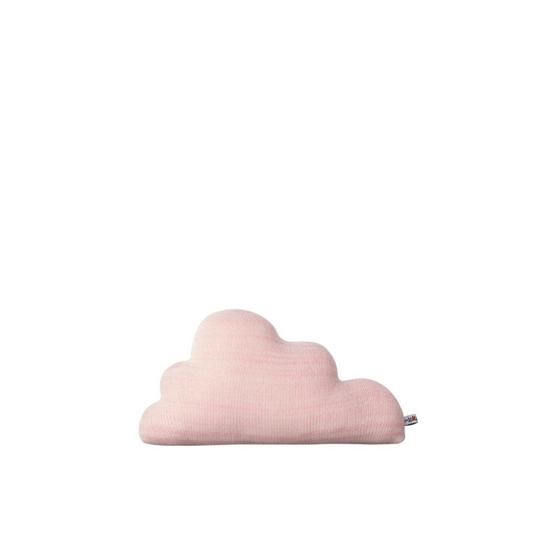 【冬季特卖】Cuddly Cloud 造型抱枕-迷你粉 | Donna Wilson - 枕头/抱枕 - 羊毛 粉红色