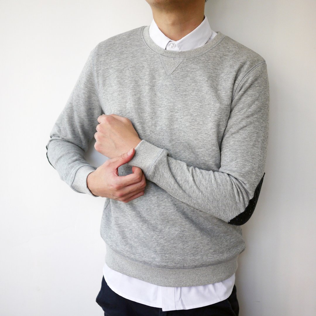 boysnextdoor 基本款纯色圆领套头卫衣 - 男装上衣/T 恤 - 其他材质 灰色