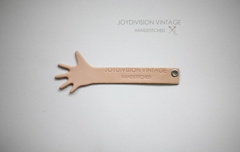 入木三分。joydivision 希望之手 书签／钥匙圈 - 吊饰 - 真皮 粉红色
