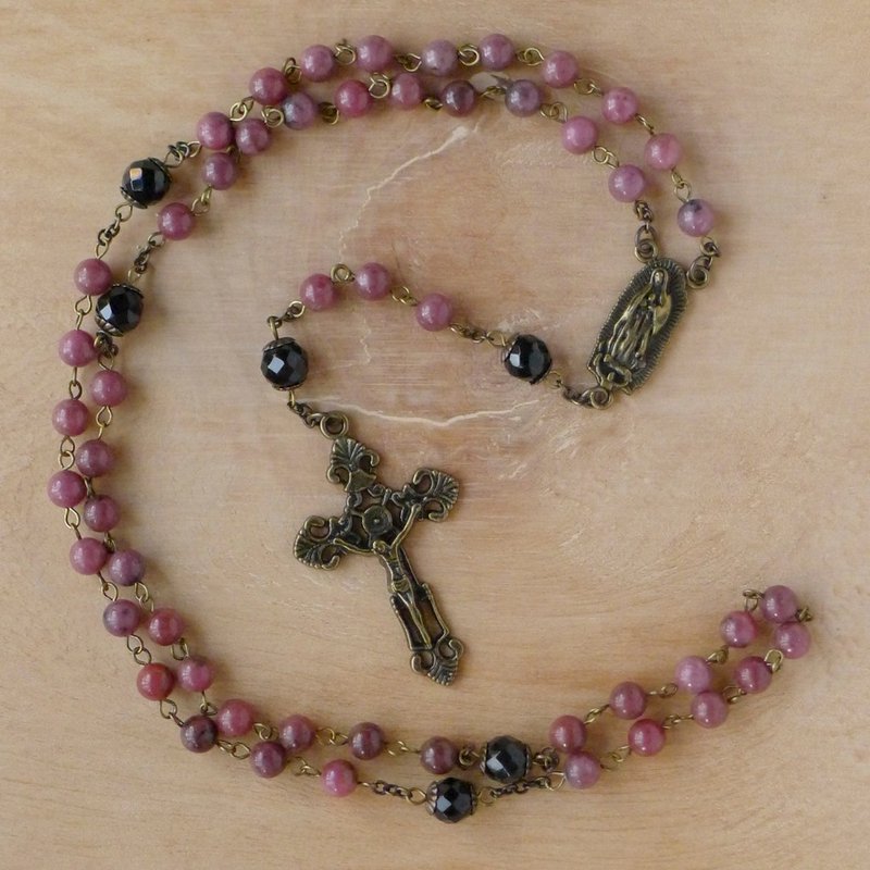 battler0814的定制卖场（非本人请勿订购） - 项链 - 宝石 粉红色