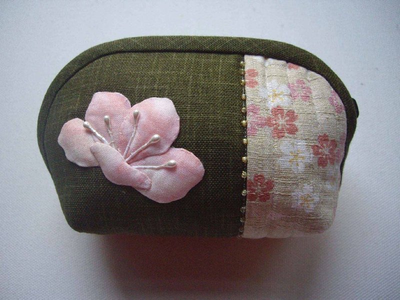 桐花包(绿色) - 零钱包 - 其他材质 