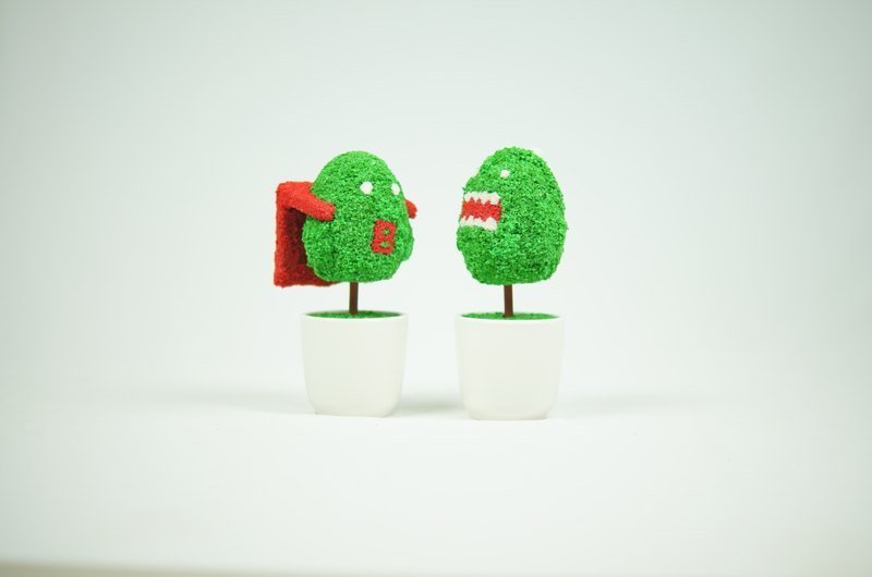 [BONSAI MAN] 超人与怪兽 - 植栽/盆栽 - 其他材质 