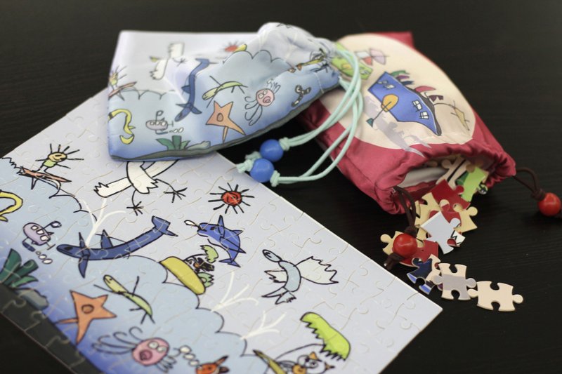 生日礼物、节日礼物 <定制化>涂鸦拼图 - 其他 - 纸 多色