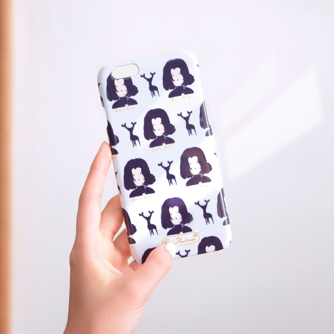 Paulina Paulinum { 人物系列 - 石内卜 x 鹿 } 手机壳 iPhone Samsung HTC Sony Xperia Xiaomi - 手机壳/手机套 - 塑料 蓝色
