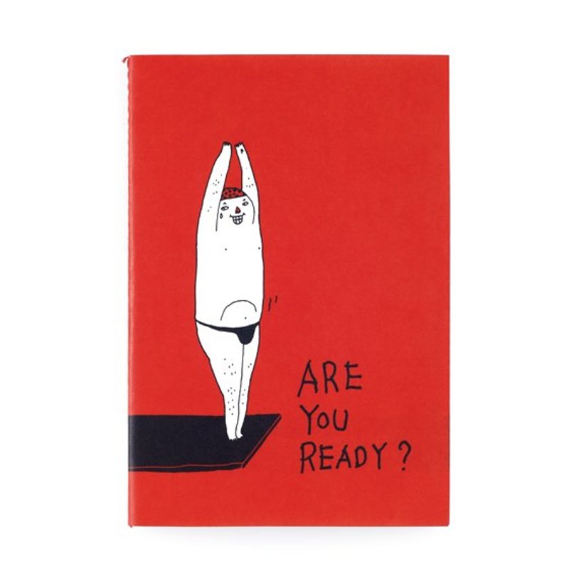 轻-笔记本／ARE U READY? - 笔记本/手帐 - 纸 红色