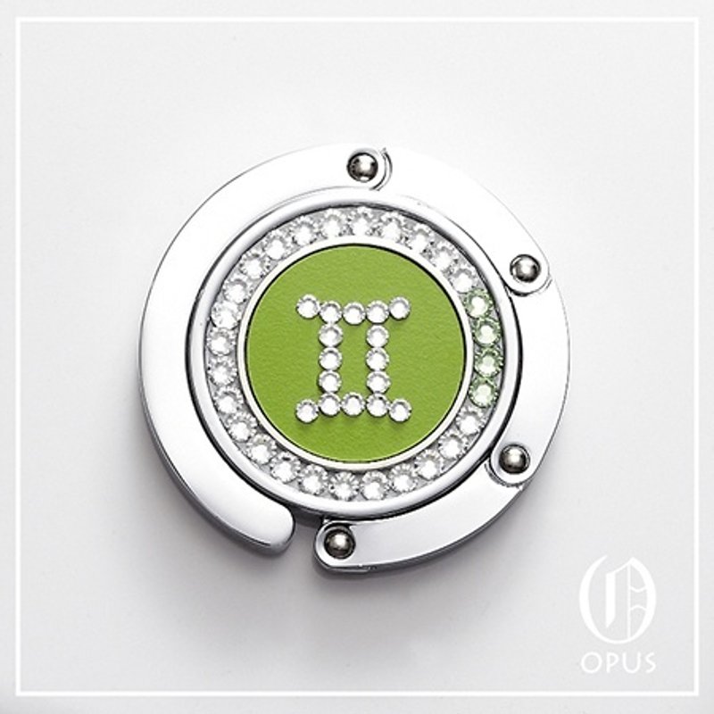 OPUS 随身包包挂钩 -星座系列- Gemini 双子座 - 其他 - 其他材质 绿色