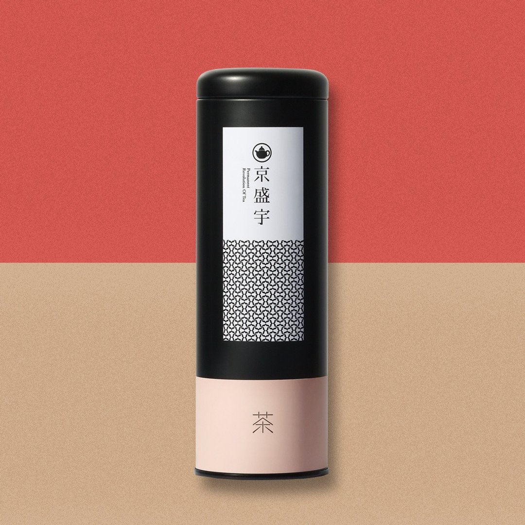 京盛宇【茶叶】桂香包种50g-经典铁罐 - 茶 - 新鲜食材 粉红色