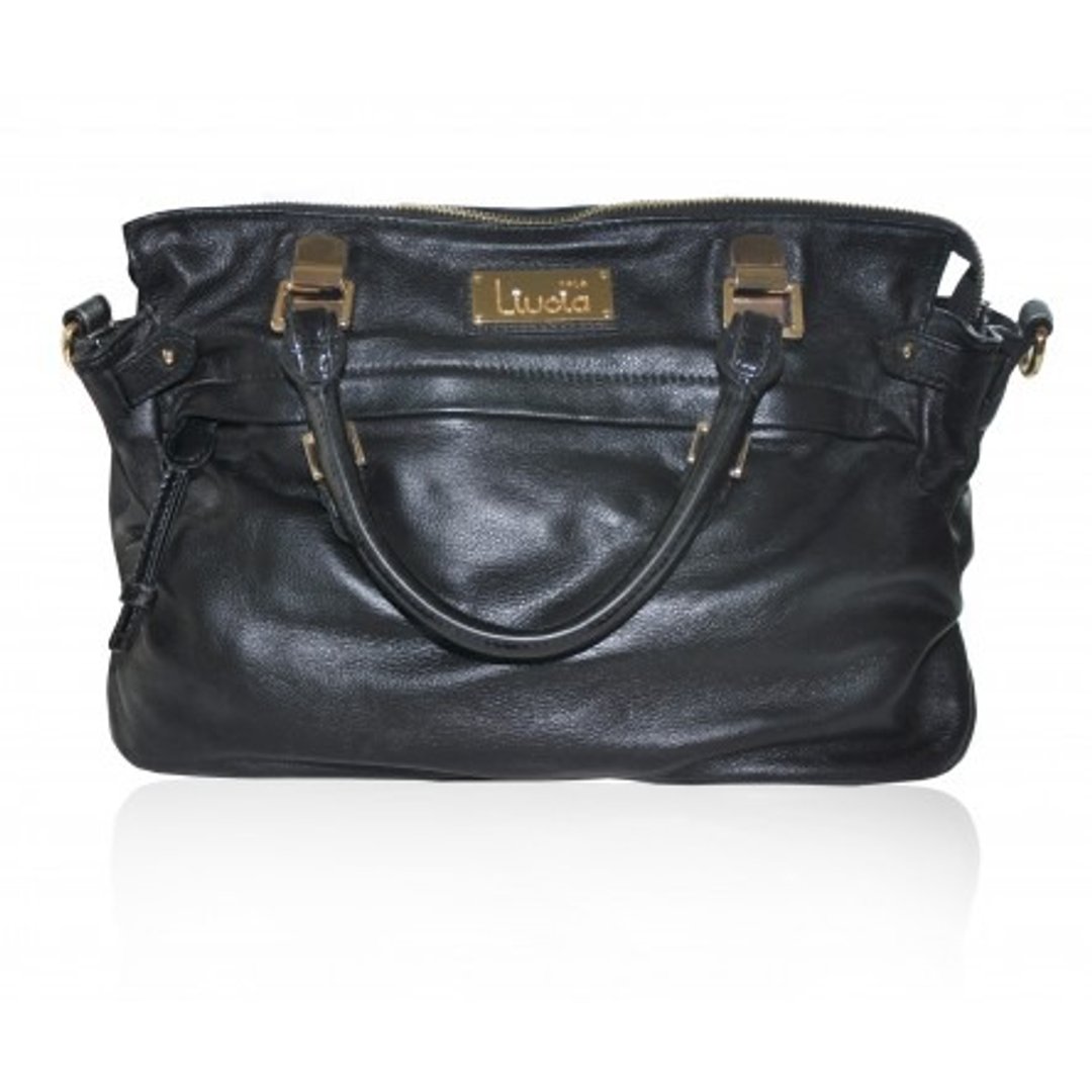 Alda Shoulder Bag Soft Black - 侧背包/斜挎包 - 真皮 黑色