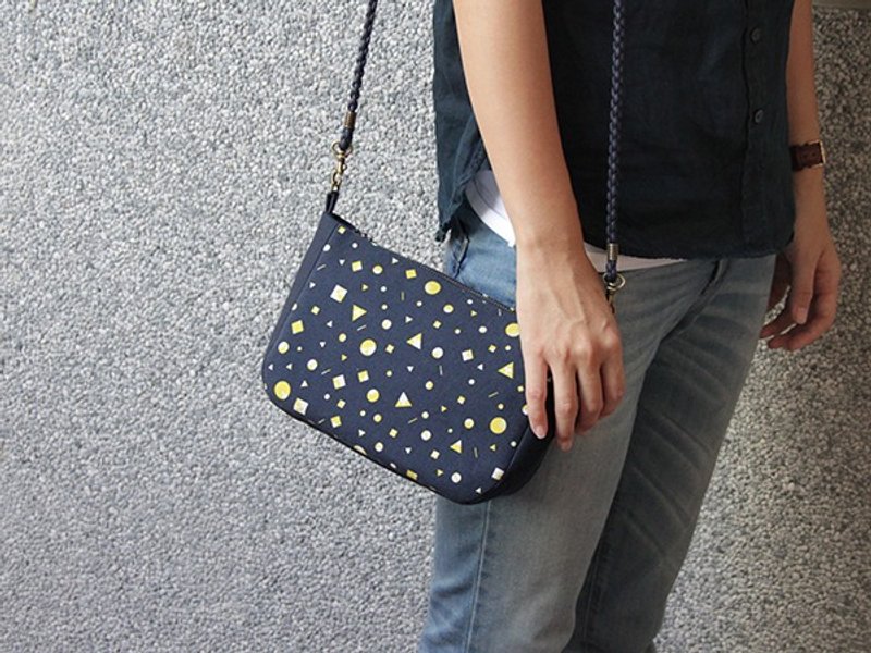 随行包 | 夜幕、薄暮 - 侧背包/斜挎包 - 棉．麻 