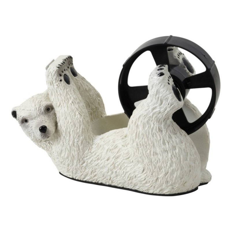 SUSS-日本 超可爱造型实用大型胶带台/ 胶台 (北极熊款) - 其他 - 其他材质 白色