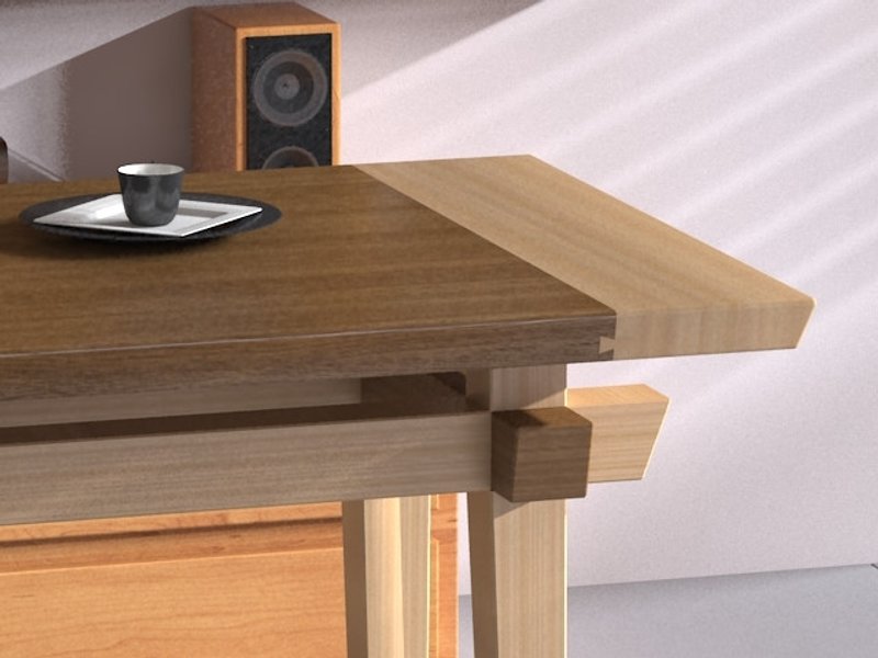 守护・桌 │榫卯系列│ - 摆饰 - 木头 咖啡色