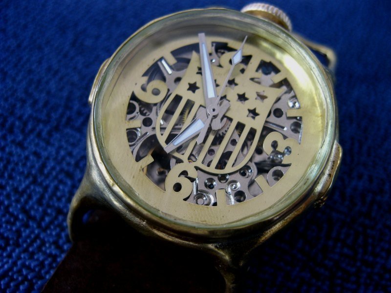 FF手工表 自动上炼手工机械表(美国国旗小丑款) - 其他 - 其他金属 