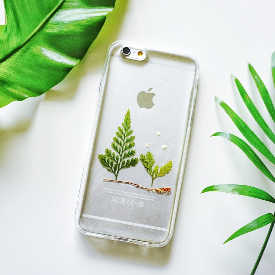 Forest小清新系列// 植物标本 押花手机壳 iphone 5/5s/SE/6/6s/6 plus/6s plus/7/7plus/Samsung S4/S5/S6/S6Edge/S7/S7Edge/Note3/Note4/Note5 - 手机壳/手机套 - 硅胶 