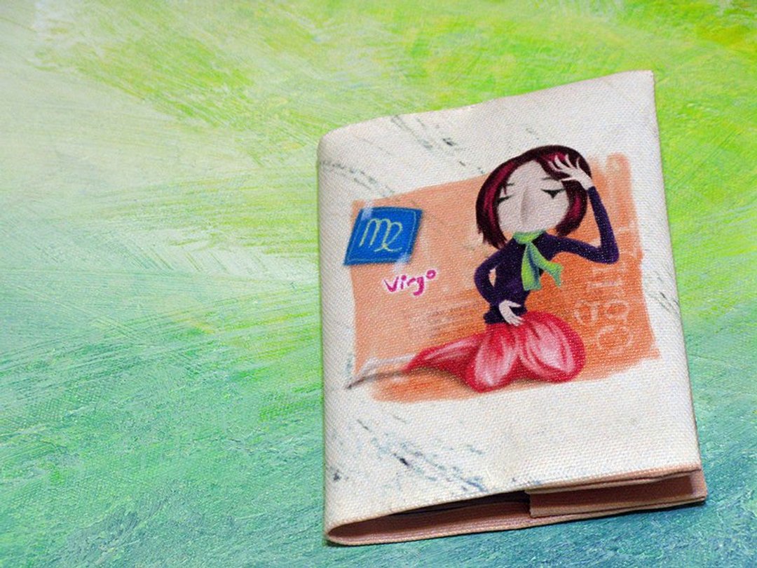 'virgo' 处女座 - 护照紧身衣 - 护照夹/护照套 - 防水材质 