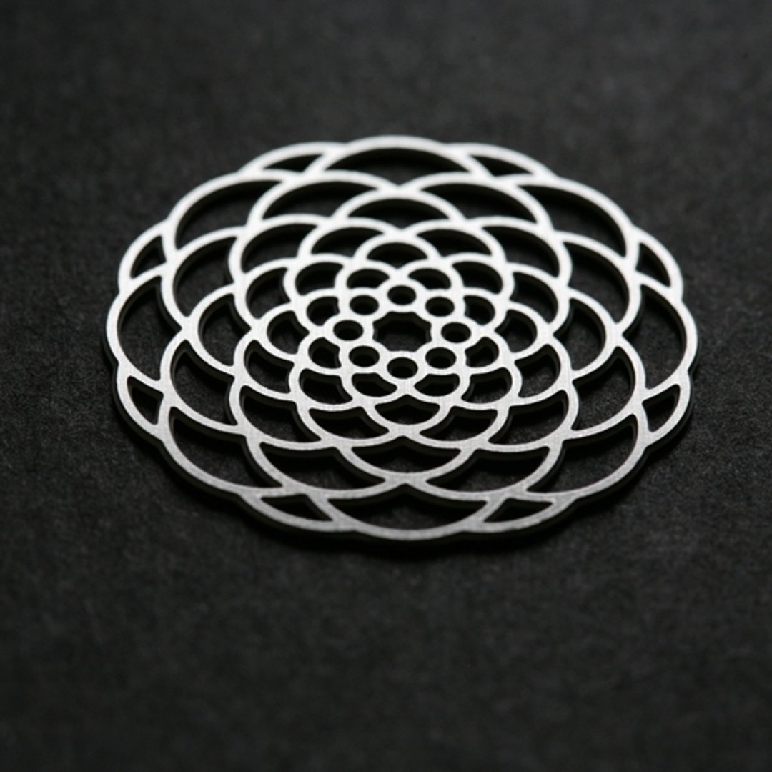 大理花胸针 Dahlia Brooch - 胸针 - 其他金属 