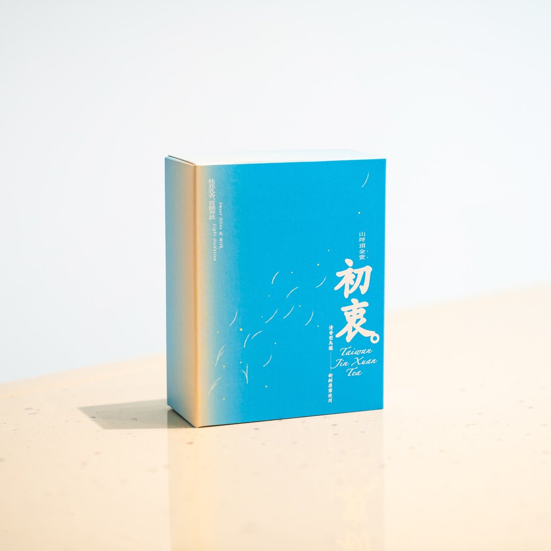 【山坪顶 金萱】清香型乌龙 台湾原叶立体袋茶 30 入 - 茶 - 新鲜食材 蓝色
