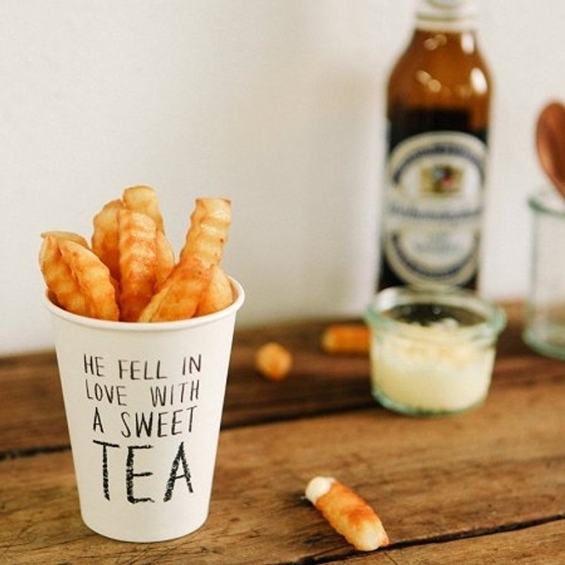 Dailylike欢乐假期派对纸杯-10 love he,E2D83587 - 茶具/茶杯 - 纸 多色