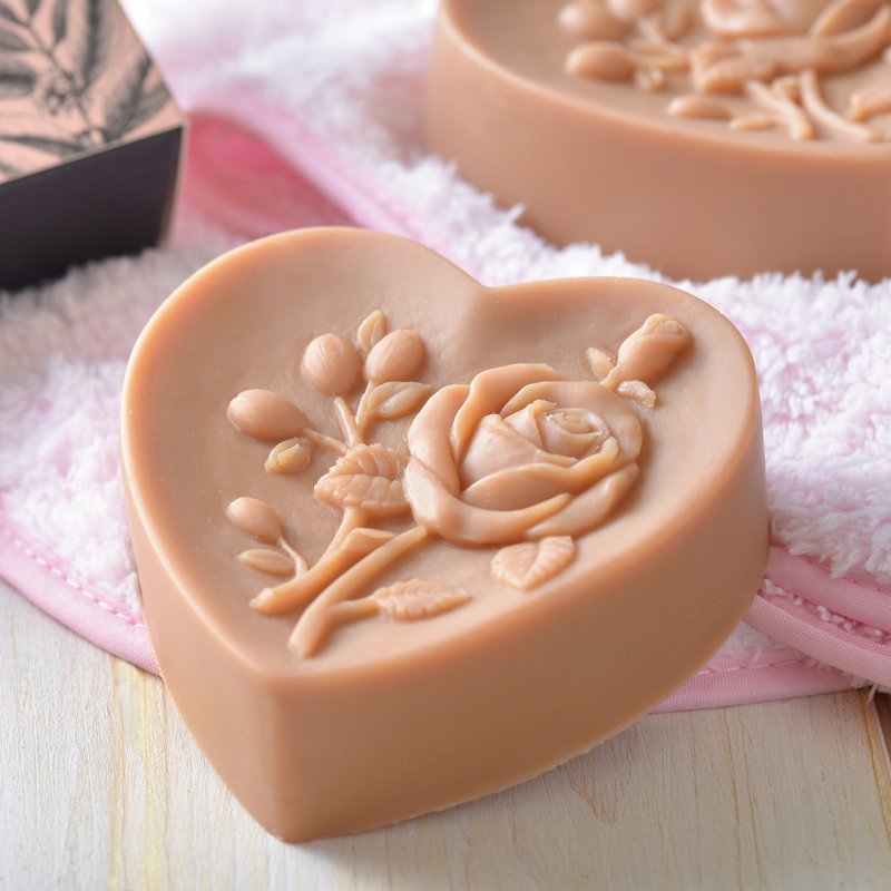 玫瑰皂BEAUTY SOAP - 肥皂/手工皂 - 植物．花 粉红色