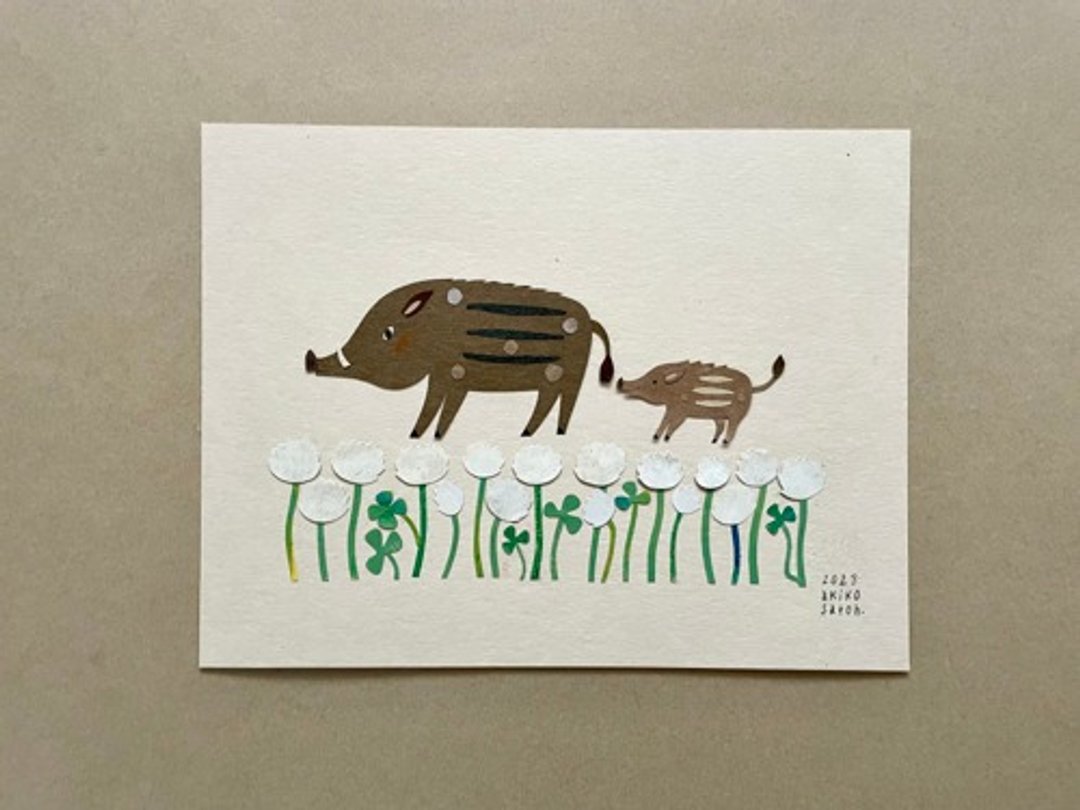 Pinkoi 代购 - 白三叶草步道，仅垫子，无框架 - 海报/装饰画/版画 - 纸 