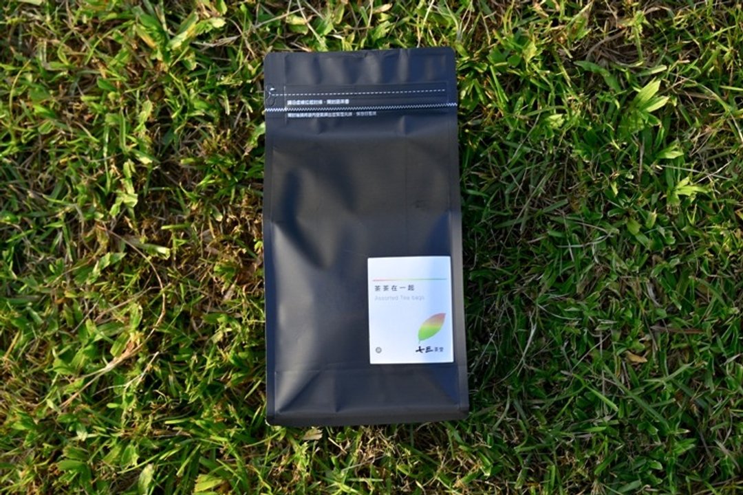 【综合精选 茶茶在一起】12款不同茶风味原叶茶包 - 茶 - 防水材质 黑色
