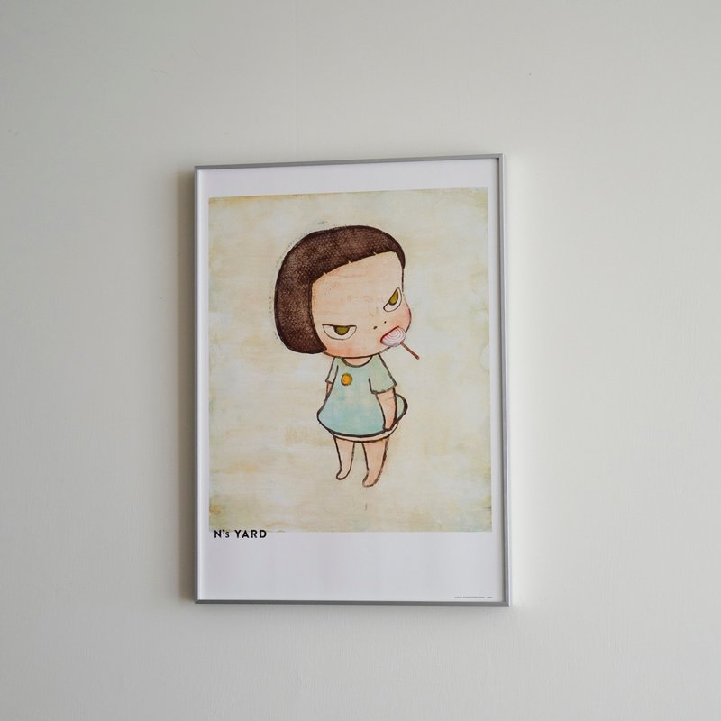 【原版】奈良美智 Yoshitomo Nara | Lollipop 棒棒糖 - 海报/装饰画/版画 - 纸 